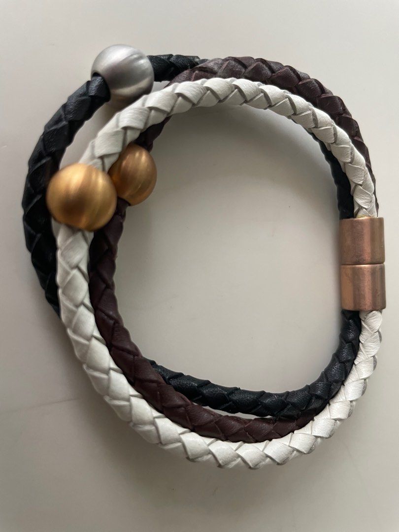 Quality leather clearance bracelets