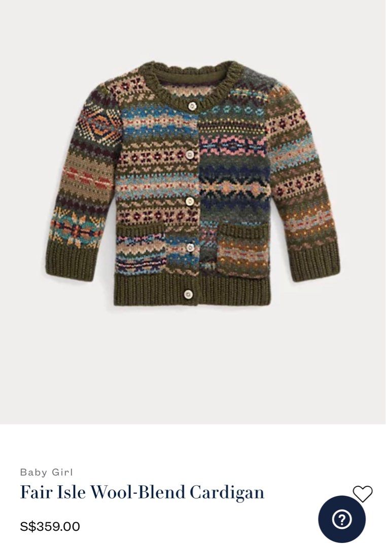 Ralph lauren merino wool cardigan store
