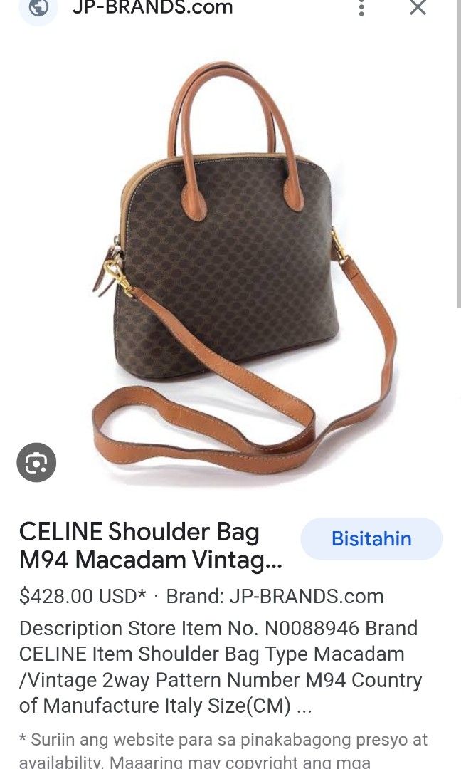 Celine bag from on sale which country