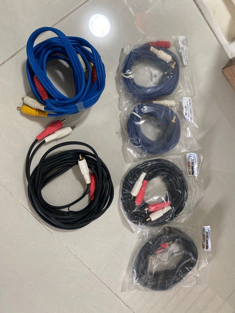 Audio speaker visual cable , Audio, Other Audio Equipment on Carousell