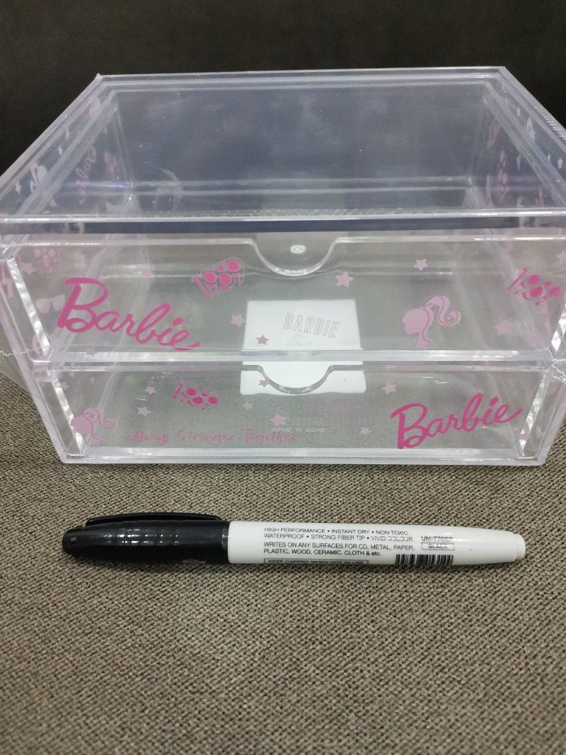 🎀READY STOCK🎀 MINISO x Barbie Mattel 2023 Multipurpose Storage Box  (authentic & original) - restock, Hobbies & Toys, Stationery & Craft, Other  Stationery & Craft on Carousell