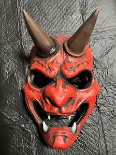 Red Demon Halloween mask  collector
