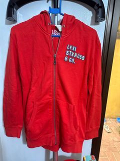 Red hoodie jacket/sweater