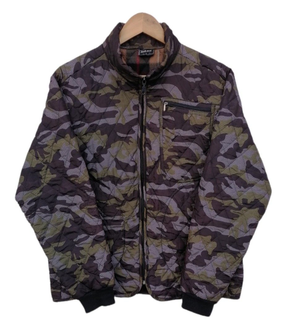 Camo jacket red stripe outlet