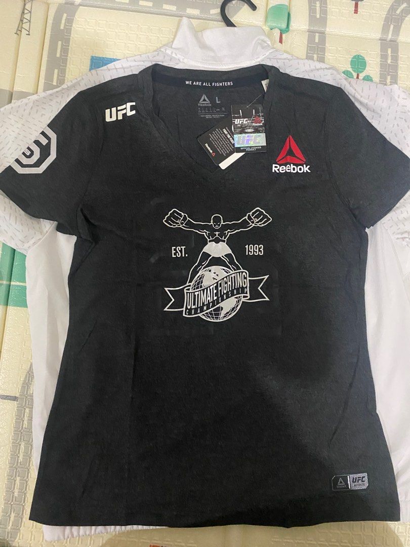 Reebok Ufc Fk Decorated Women s Fashion Tops Shirts on Carousell