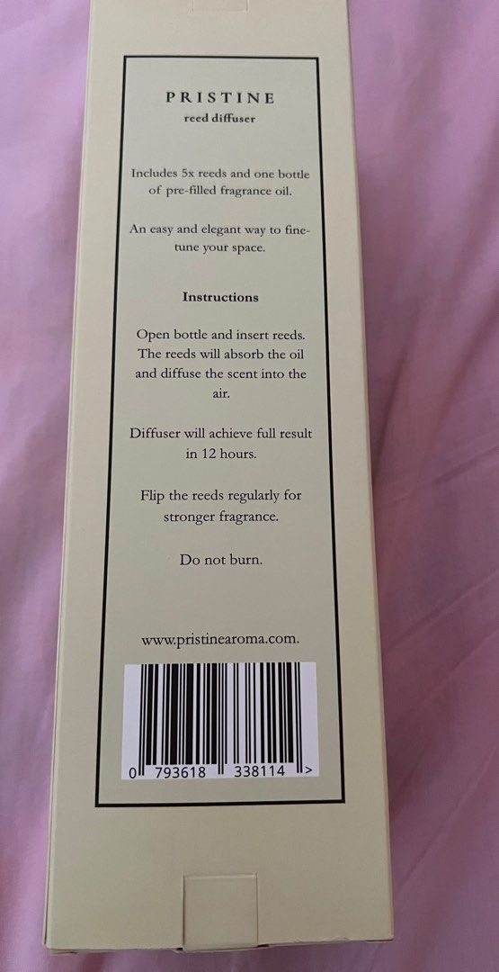 Reed Diffuser (Marriott Inspired) (Category: Fragrance & Deodorants) located in Singapore. Submitted by brownmama (Listing ID 1256489183, Image 2). Description: .