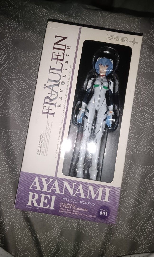 Rei Ayanami Revoltech Neon Genesis Evangelion (Category: Figurines & Statues) located in Bacoor. Submitted by shanevntr (Listing ID 1256507569, Image 2). Description: complete parts MIB mop: gcash.