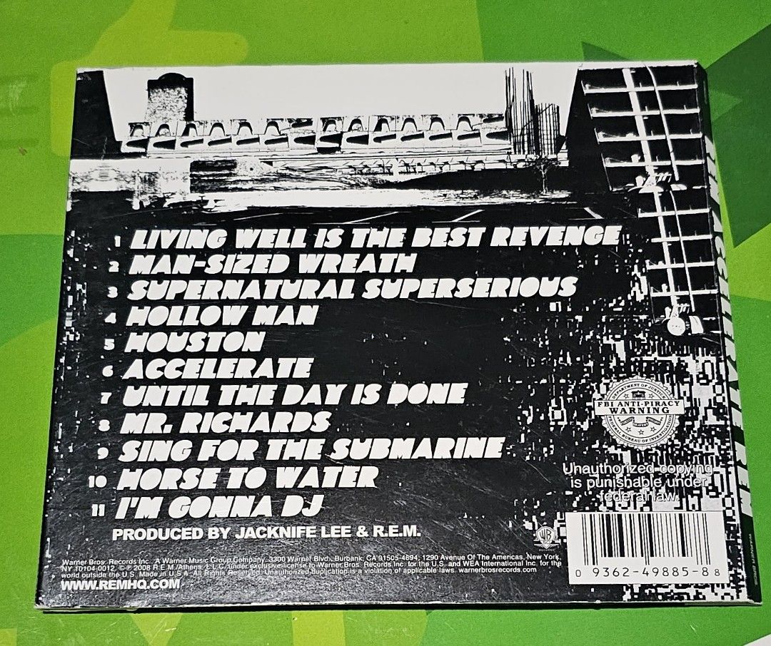 R.E.M. Accelerate CD Mint, Hobbies & Toys, Music & Media, CDs