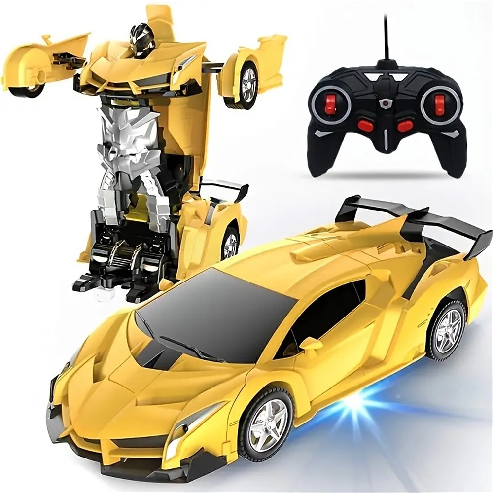 Remote Control Car Transform Car Robot Rc Car, Hobbies & Toys, Toys