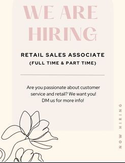 Retail assistant