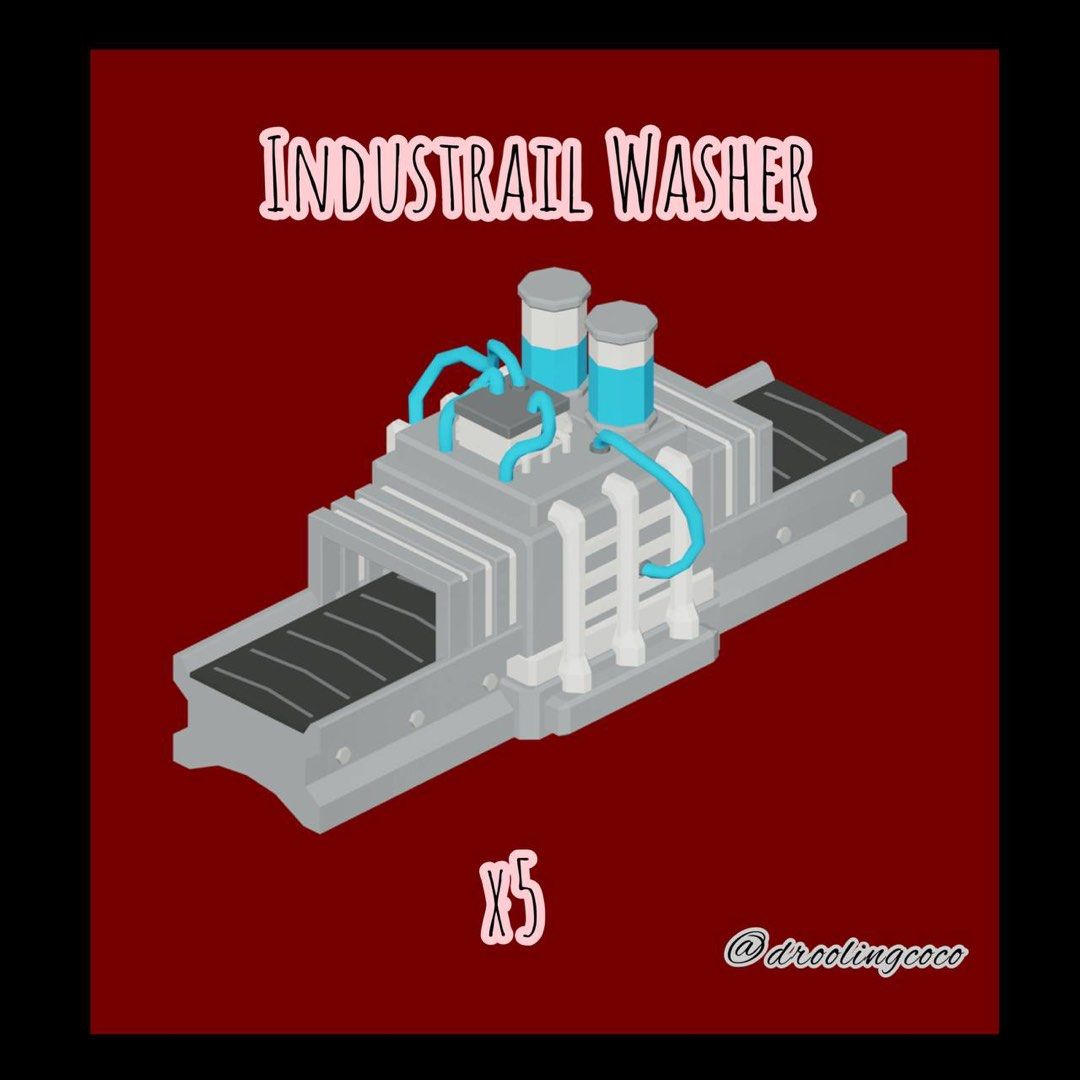 Roblox Islands Industrial Washer, Video Gaming, Gaming Accessories, In