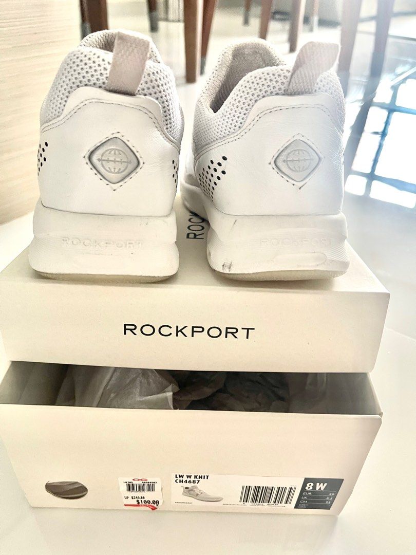 White rockports outlet