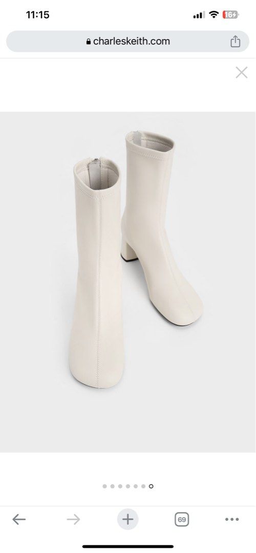 White round new arrivals toe booties