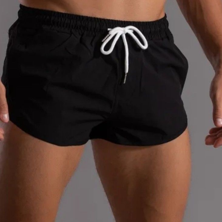 Men's sports shorts with inner underwear for running gym, Men's Fashion,  Activewear on Carousell