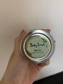 Sabon白茶身體磨砂膏