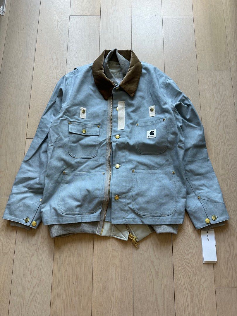 Sacai x Carhartt WIP Canvas MA-1 Michigan Jacket, 男裝, 外套及戶外