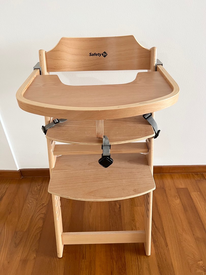 Safety 1st High Chair Wooden, Babies & Kids, Baby Nursery & Kids
