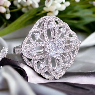 Genuine diamond top rings for sale