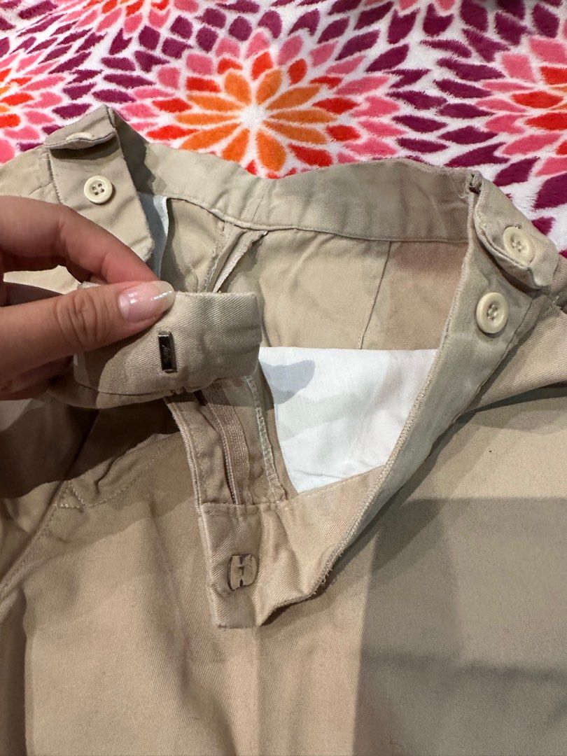 Mens khaki uniform outlet shorts