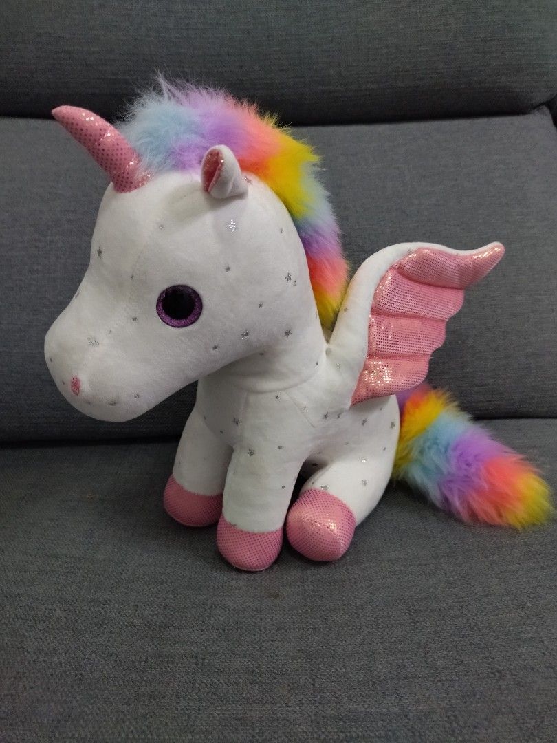 Unicorn Stuffed Animals, 8in/20cm, Cute Unicorn Gift Toys For 3 4