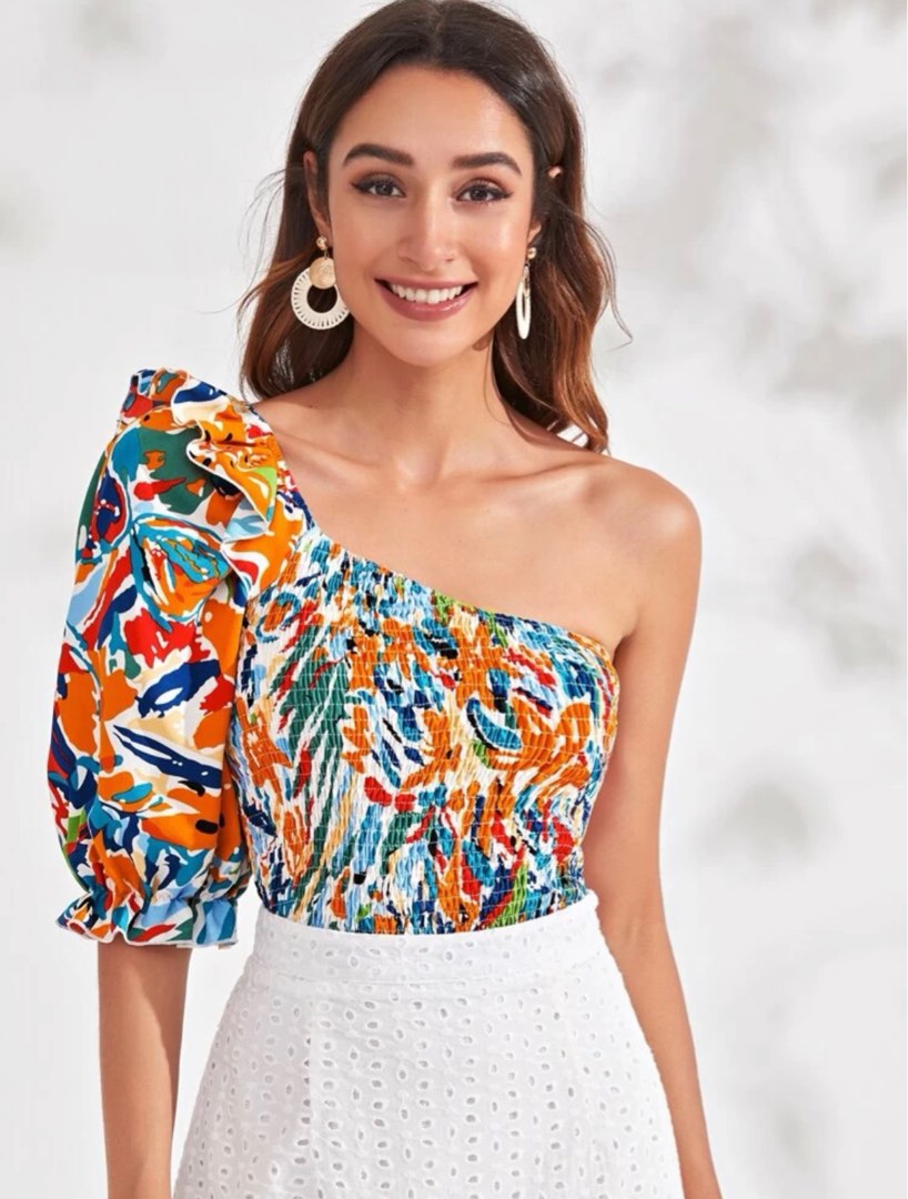 One shoulder 2025 shein