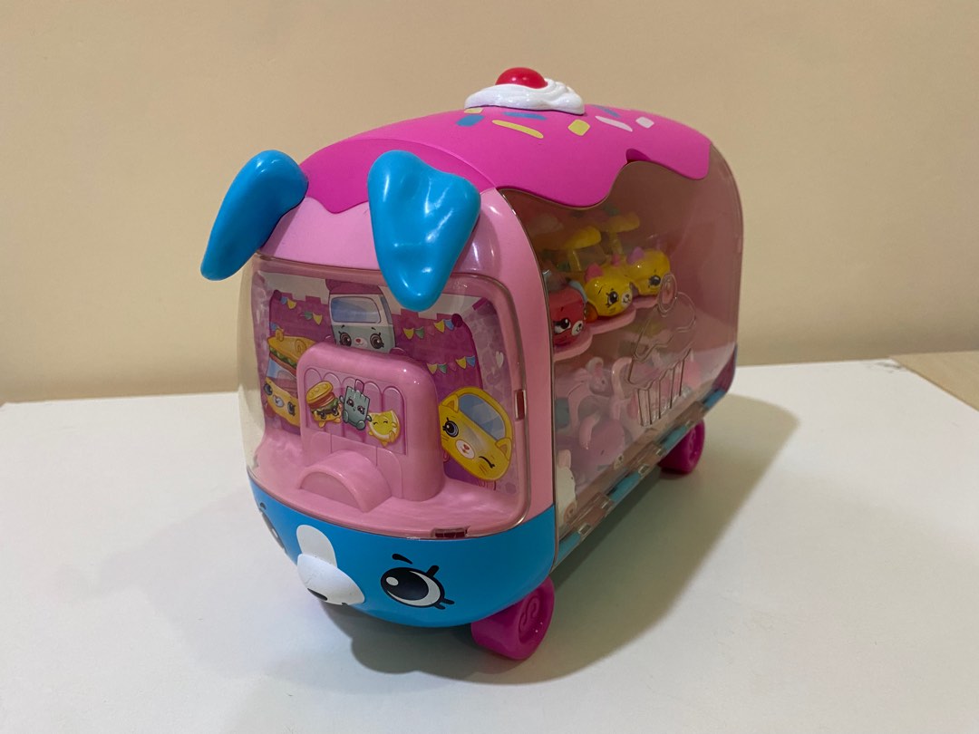 Shopkins Cutie Cars Play Display Cupcake Van Car Model Storage Girl Gift -  Railed/motor/cars/bicycles - AliExpress