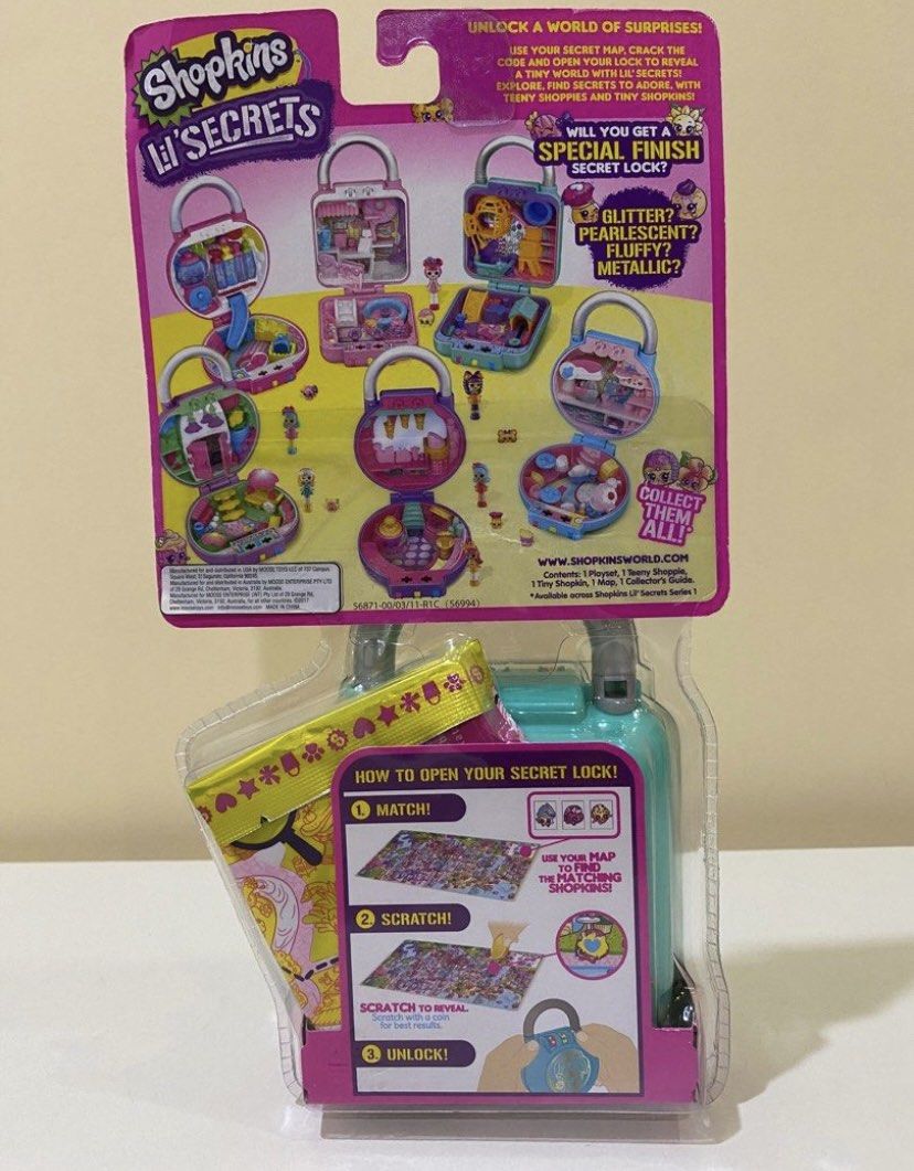 Shopkins lil sales secrets pretty paws