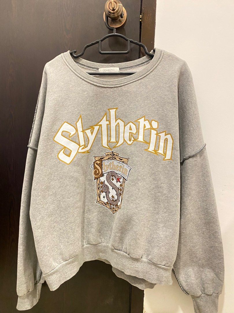 Grey slytherin sweatshirt store