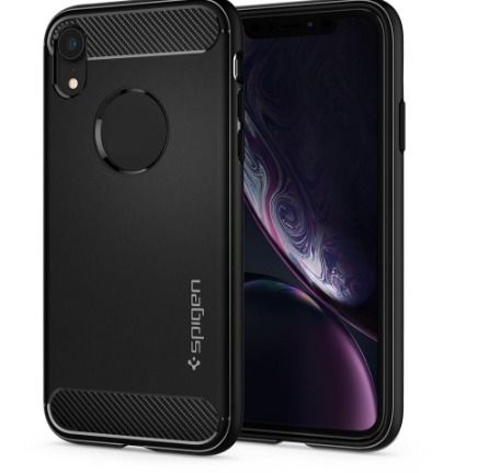 Spigen iPhone XR Case Casing Cover Rugged Armor RED2977, Mobile