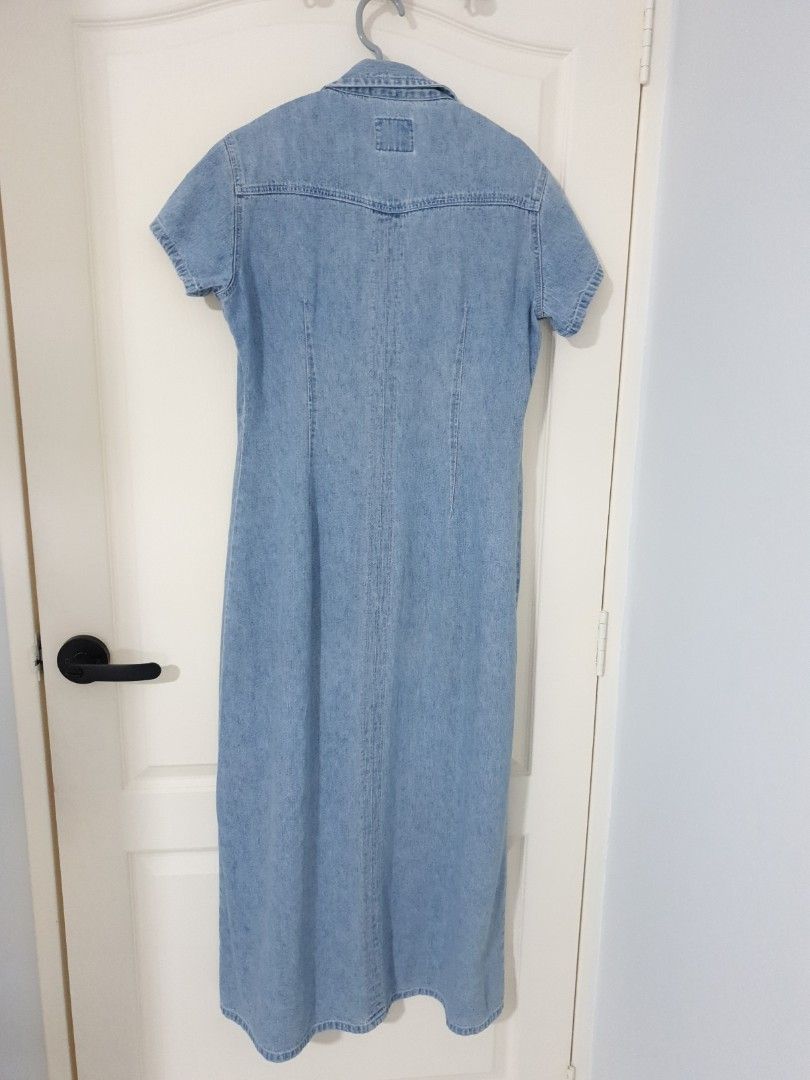 SPORTSGIRL Long Denim Dress, Women's Fashion, Dresses & Sets, Dresses