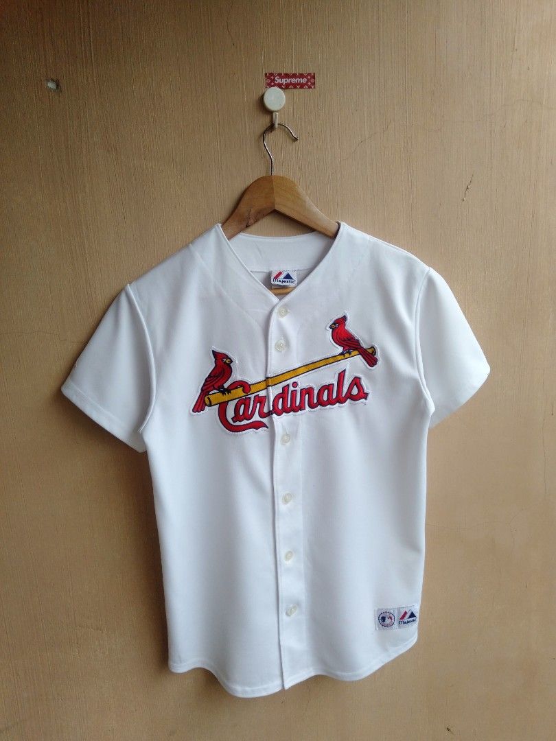 St Louis Cardinals Albert Pujols #5 Majestic baseball jersey, Men's  Fashion, Tops & Sets, Tshirts & Polo Shirts on Carousell