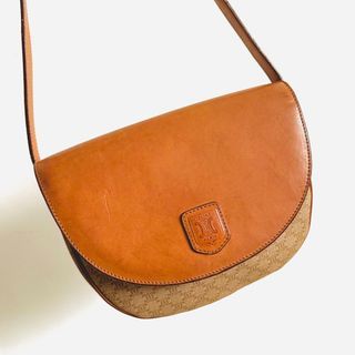 CELINE Triomphe Canvas Triomphe Shoulder Bag In Natural Calfskin  (194143BFN.04LU)