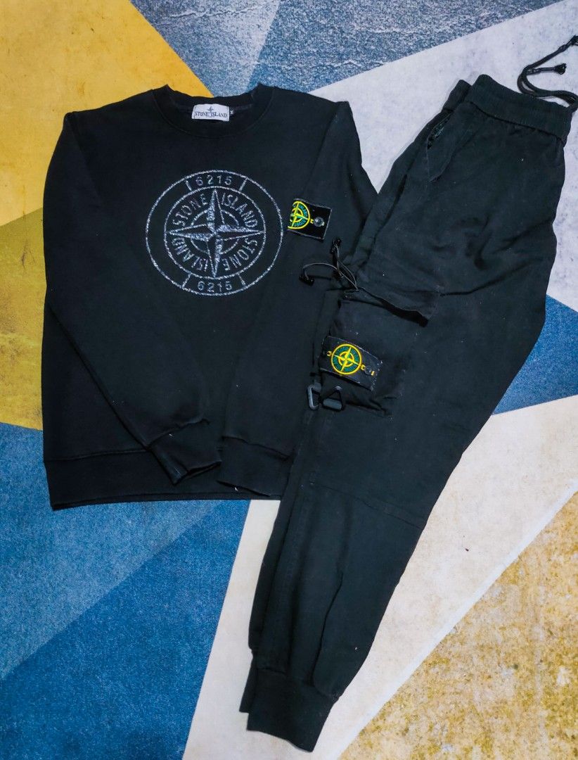 Stone island tracksuit set clearance