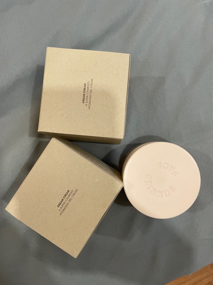 Sunnies Face Dream Cream (2 refills + 1 empty bottle), Beauty