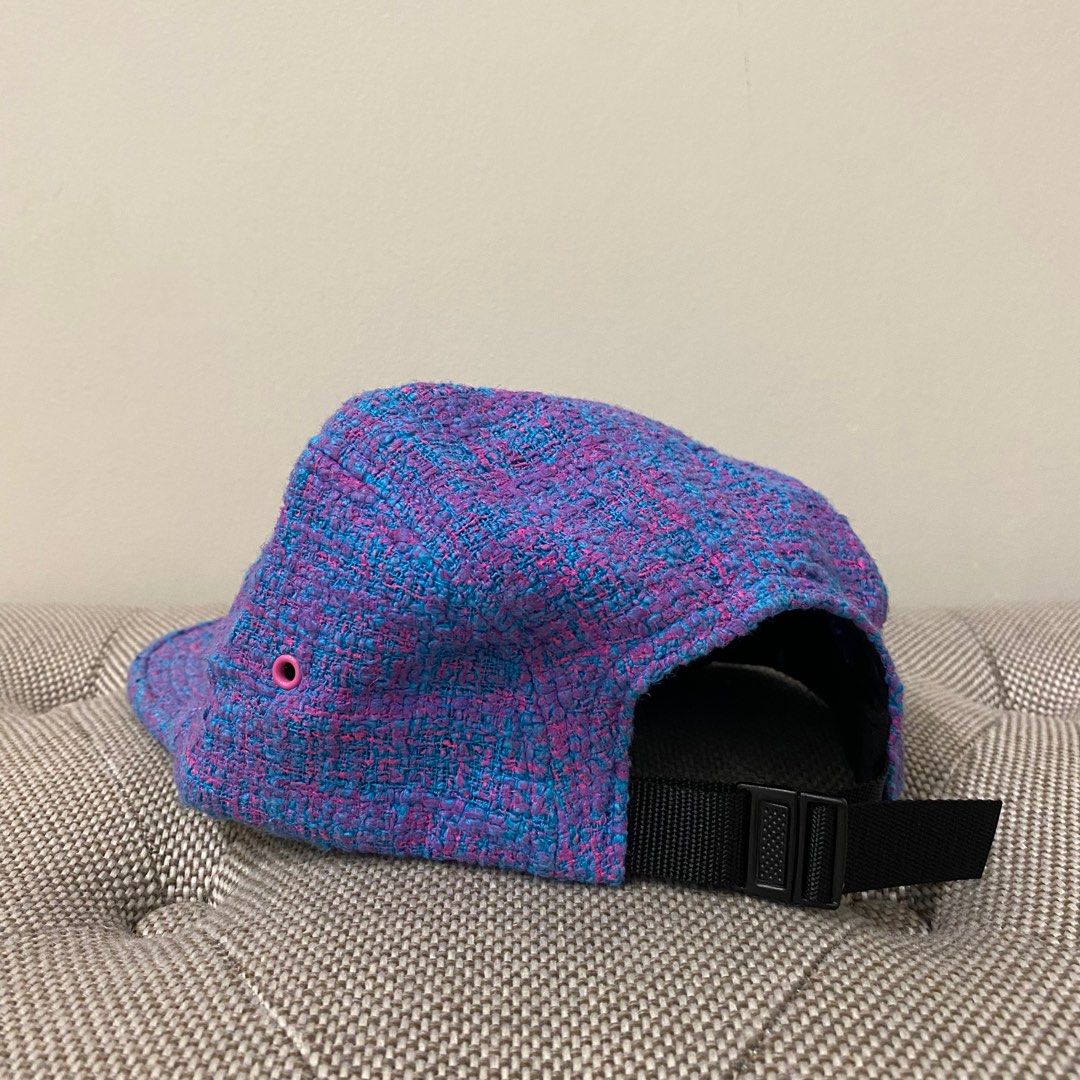 Supreme Boucle Camp Cap Blue SS18 Men s Fashion Watches