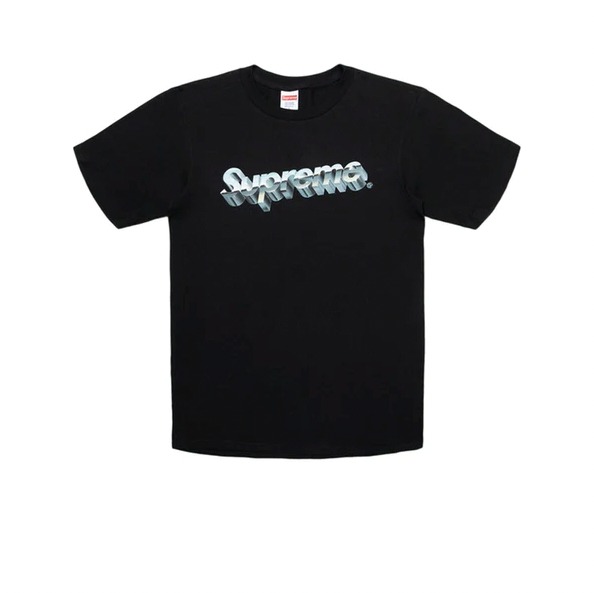 Chrome logo tee top supreme