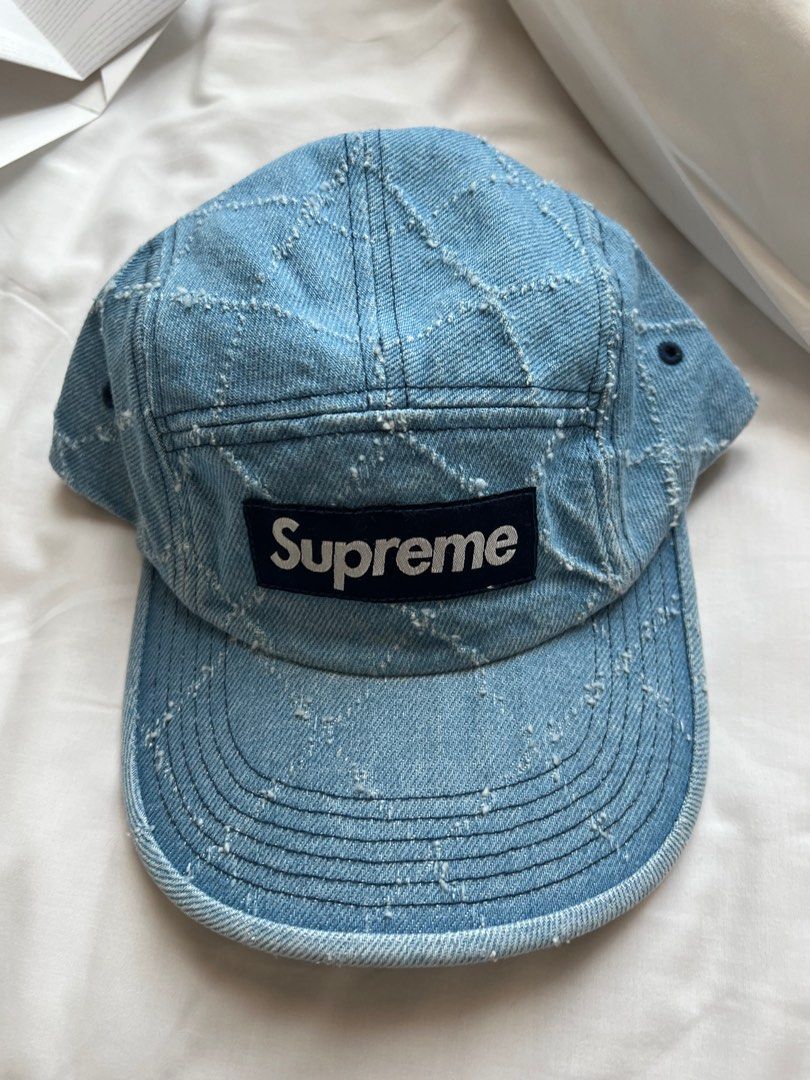 Supreme Denim Ripstop Camp Cap Dark BlueSupreme Denim Ripstop Camp Cap Dark  Blue - OFour