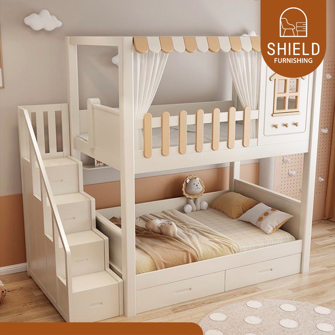 TADORE Modern Double Decker Bed, Furniture & Home Living, Furniture