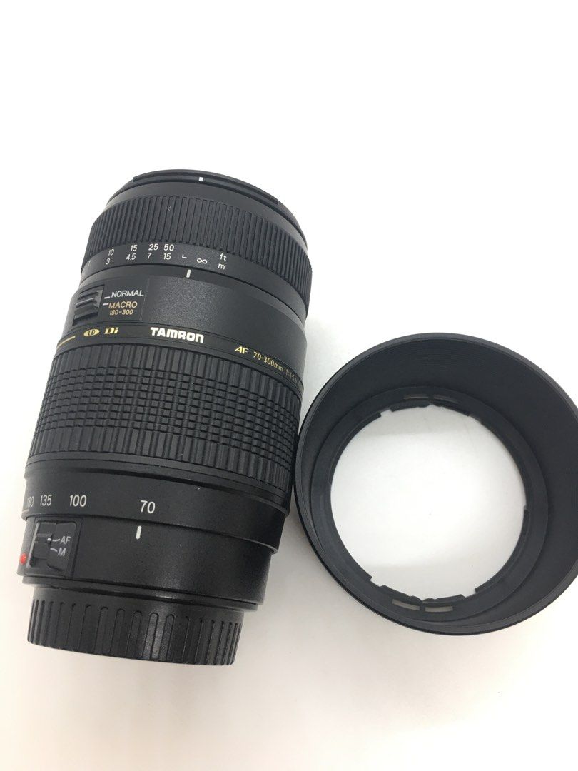 Tamron 70-300mm F4-5.6 (For Canon), 攝影器材, 鏡頭及裝備- Carousell