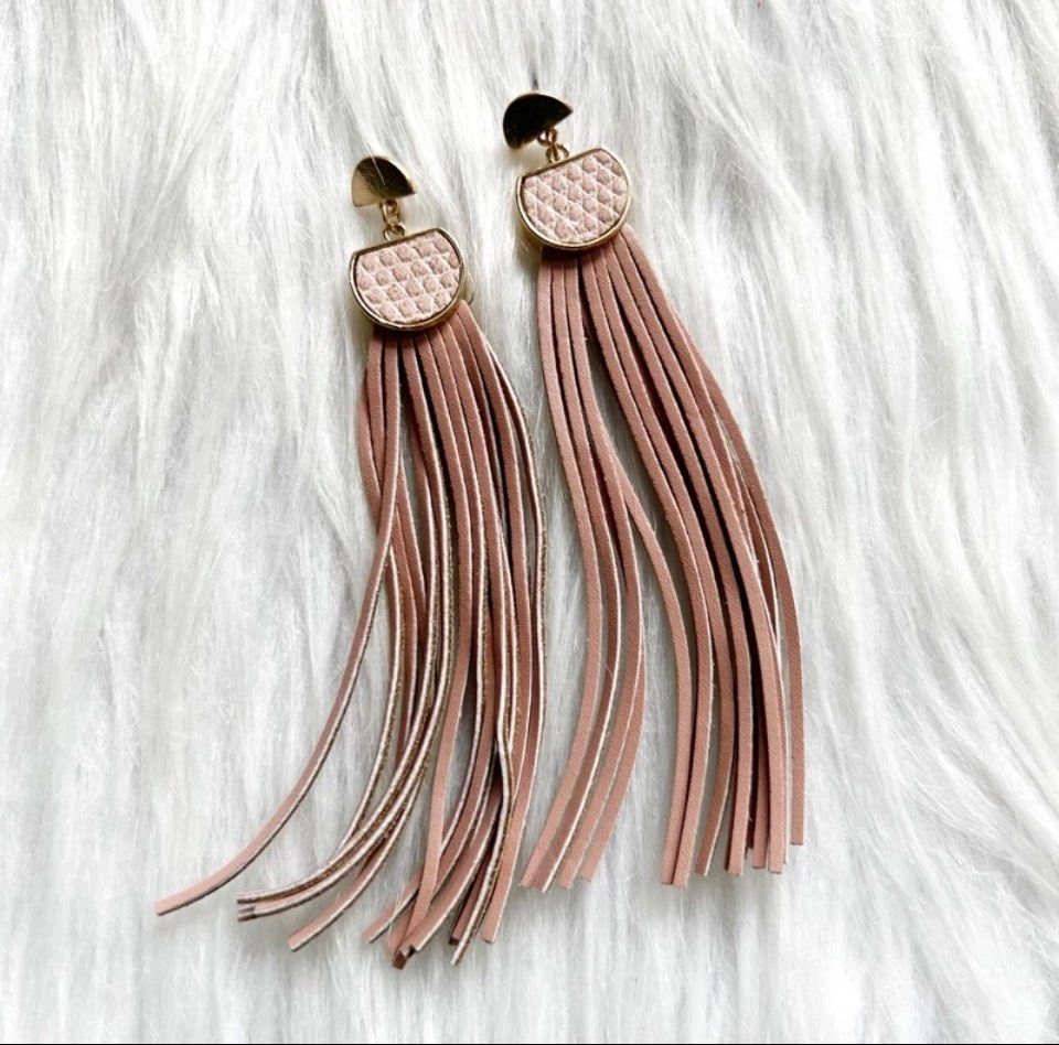 Hypoallergenic tassel clearance earrings
