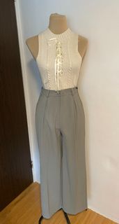 Teal Trousers