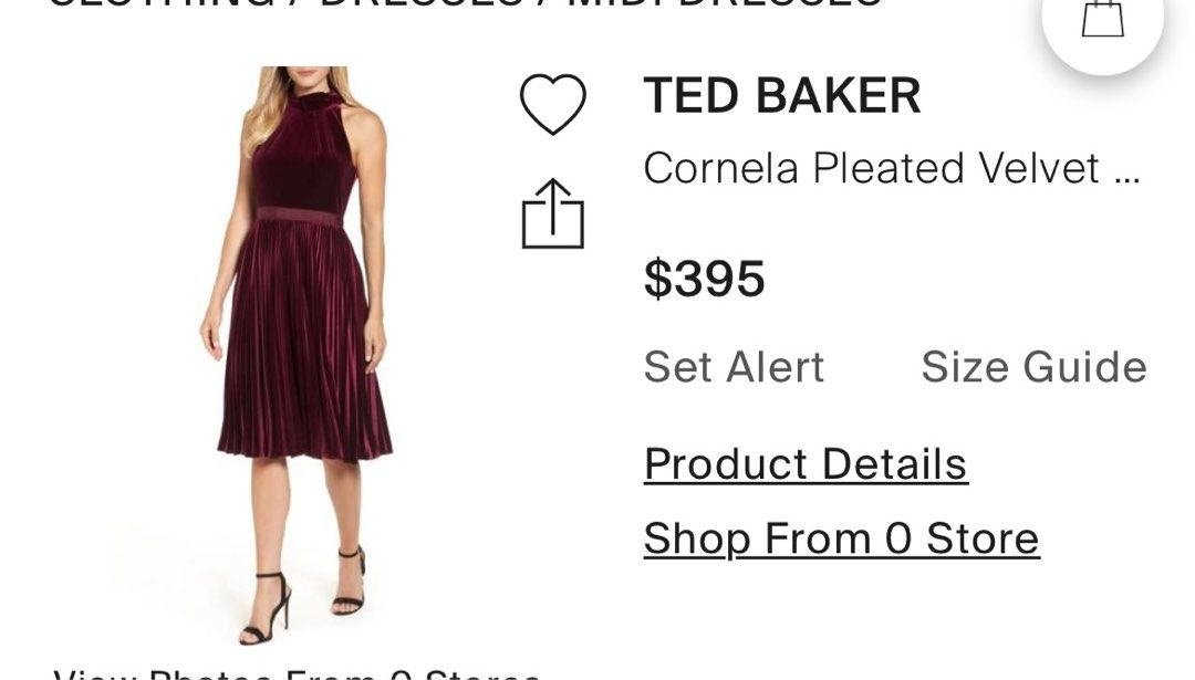 Ted baker cornela deals