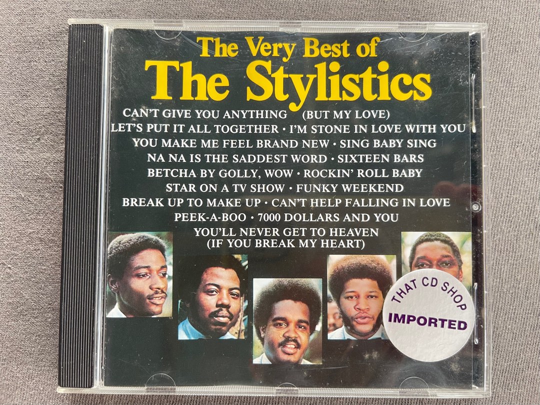 The Very Best of THE STYLISTICS, Hobbies & Toys, Music & Media, CDs