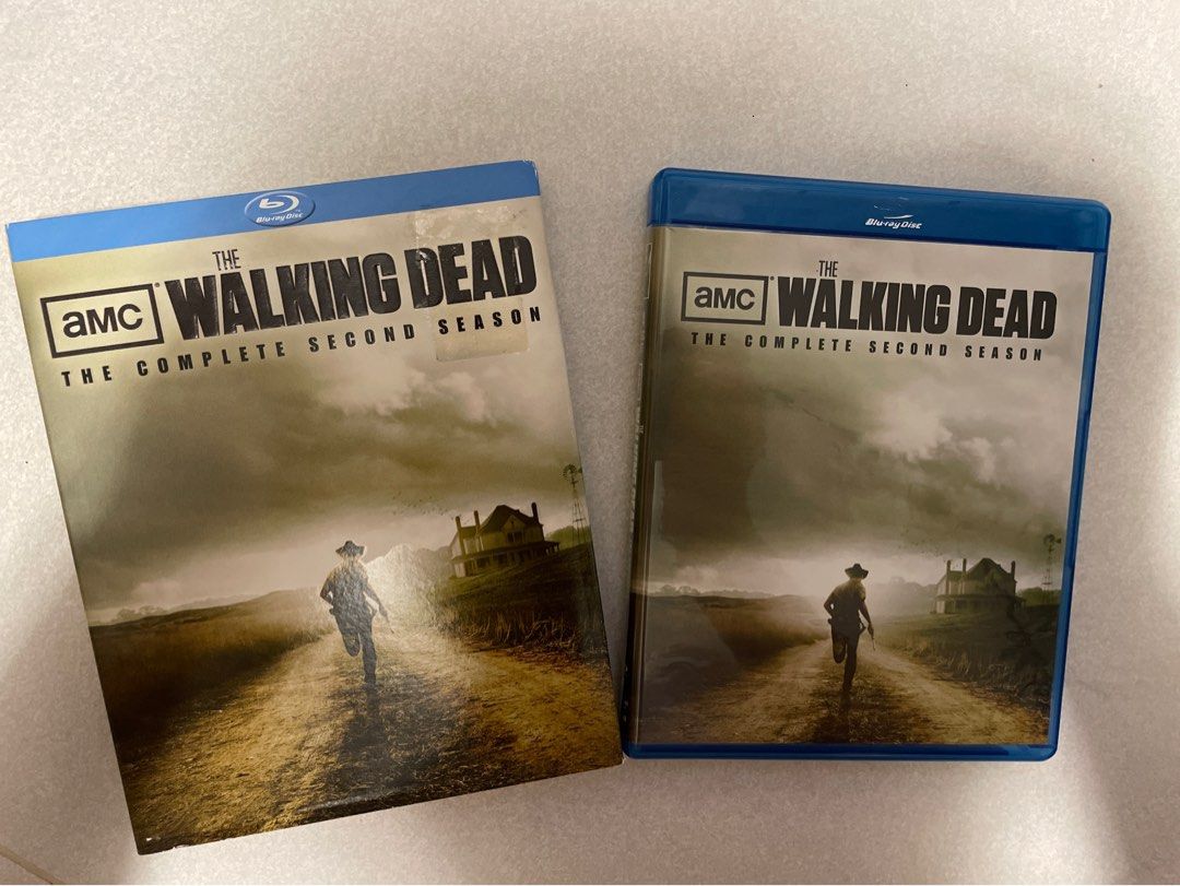 The Walking Dead 行屍走肉陰屍路第二季Season Two Blu Ray Bluray 藍光碟連紙套, 興趣及遊戲, 音樂、樂器&  配件, 音樂與媒體- CD 及