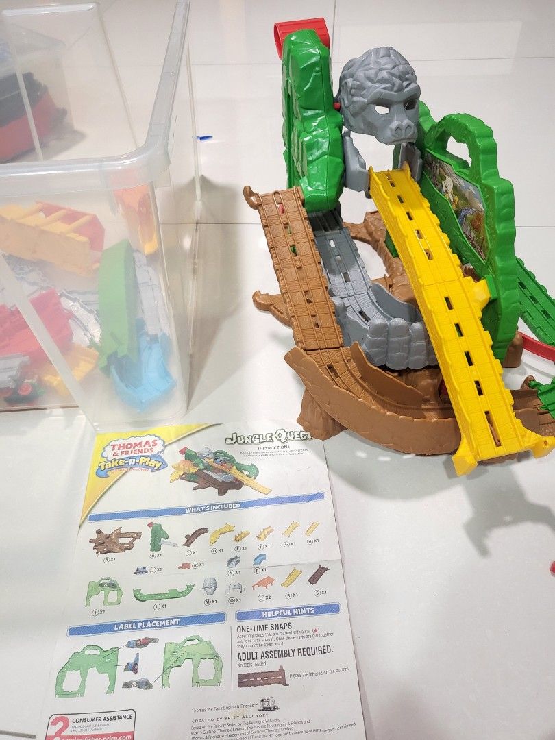 Thomas and friends take and play Jungle Quest