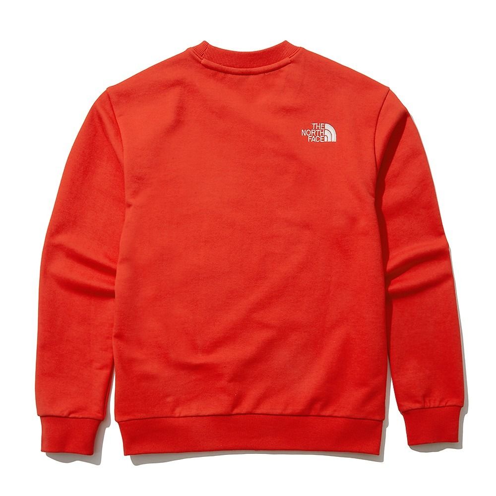 Red north on sale face sweatshirt