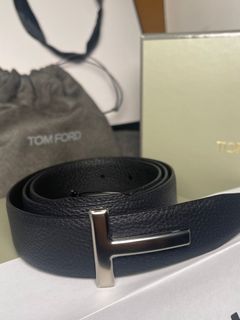 TOM FORD T ICON REVERSIBLE LEATHER BELT
