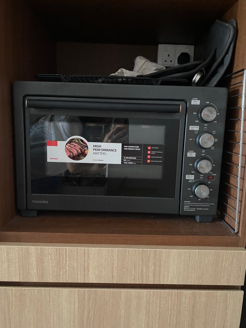Toshiba 40L Toaster Convection Oven, TV & Home Appliances, Kitchen