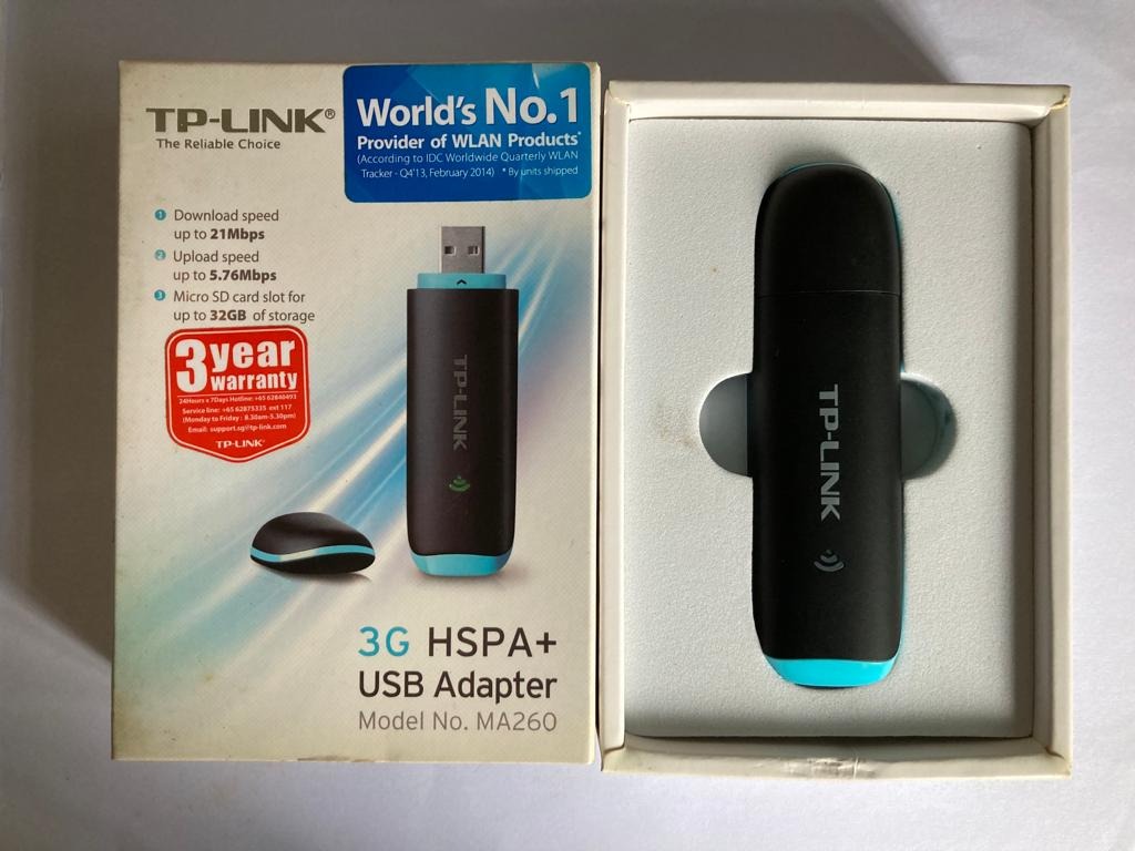 TP-Link MA260 3G HSPA+ USB Adapter, Mobile Phones & Gadgets, Other Gadgets  on Carousell