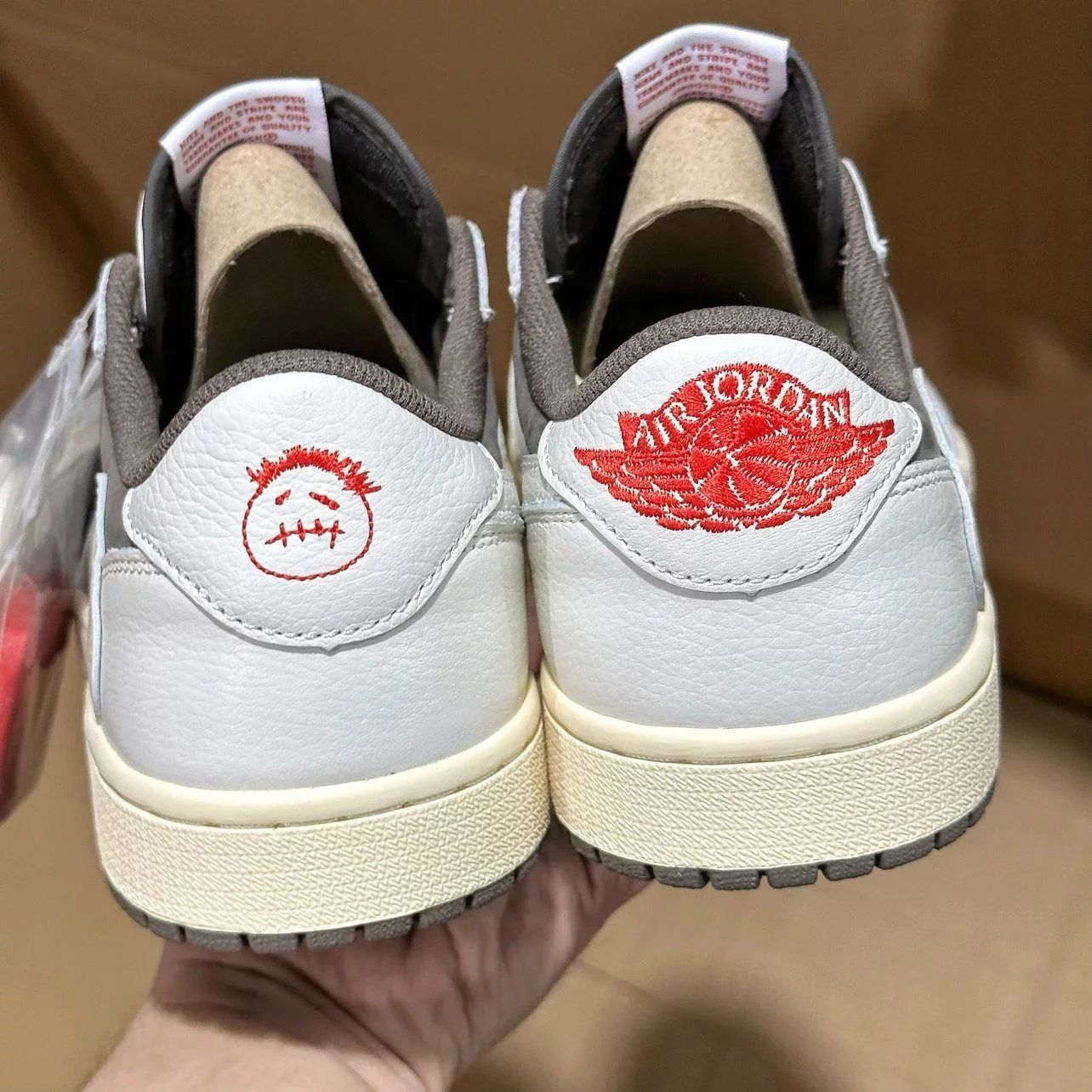 Travis Scott Reverse Mocha Air Jordan 1 Low US 9.5 and 10.5